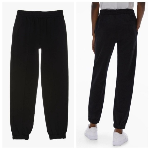 Helmut Lang Plain Jogger Sweatpants in Black Size XS - Picture 2 of 12